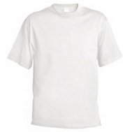 Tričko bílé, gramáž 160, krátký rukáv