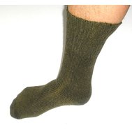 Hřejivé ponožky, teplé, originál AČR, lesklý výplet
