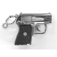 Přívěšek pistolka, ukazovátko laser a diodová svítilna v jednom Přívěšek pistolka, ukazovátko laser a diodová svítilna v jednom