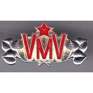 Odznak VMV, stříbrný, 28 mm, retro originál