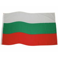 Vlajka Bulharsko, bulharský prapor 90x150 cm, symbol БългариѬ Bălgarija