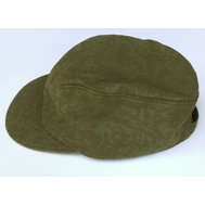 Čepice kšiltovka vz. 92, zelená s hnědým potiskem, armádní originál, nová