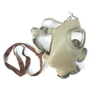 Vojenská ochranná plynová maska CM-4, obličejová, nepoužitá