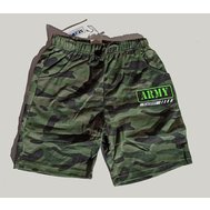 Kraťasy dětské ARMY NEW SPORT, krátké teplákové kalhoty, zelené maskování