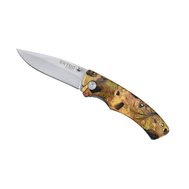 Nůž zavírací, střenka maskovaná LISTÍ, 195/115mm, Extol