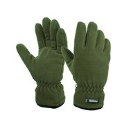 Rukavice termo flísové zelené, MARMOT, material měkký teplý fleece, prstové