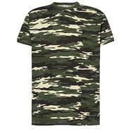 Tričko maskáčové regular camo