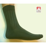 Ponožky Oliva, zelené khaki, český výrobek
