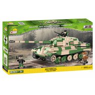 Stavebnice COBI - Tank PzKpfw Tiger, 630 dílků, 3 figurky