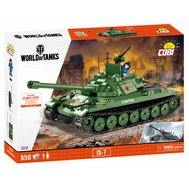 Stavebnice COBI - World of Tanks, Tank IS-7, 650 dílků, 1 figurka