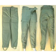 Kalhoty khaki vzor 85, vysoký pas, originál army ČSLA