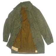 Kabát jehličky ZATEPLENÝ, kongo vzor 60 s vložkou a kapucí, velikost 2A
