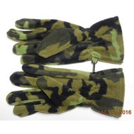 Termo rukavice maskované vz. 95, měkký teplý fleece, prstové, velikost XXL