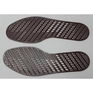 Masážní stélky Comfort do obuvi, antibakteriální vložky do bot s aktivním stříbrem, HNĚDÉ