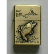 Stylový zapalovač na benzin, rybářský motiv Fishing Udice Stylový zapalovač na benzin, rybářský motiv Fishing Udice