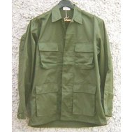 Blůza BDU, maskáčová bunda, pracovní oděvy army barva zelená, velikost M